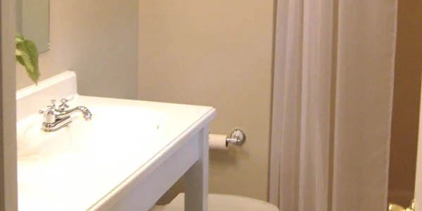 Master Bath; Retro Remodel Asheville House