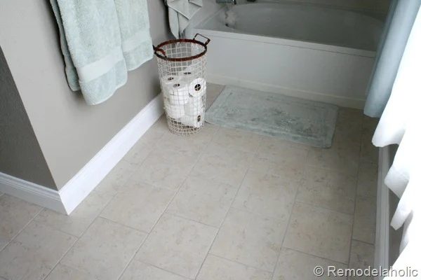 Master Bathroom Flooring Reveal & Giveaway