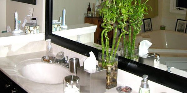 Master Bathroom Makeover with Black Cabients