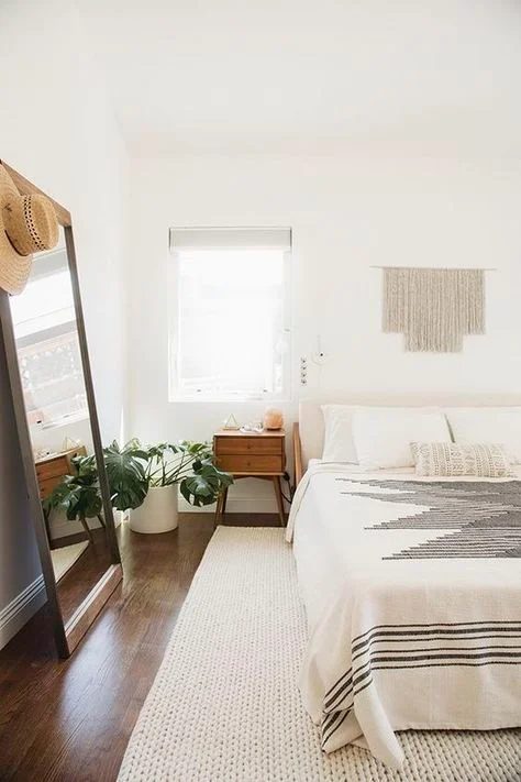 Blue Bedroom Decorating options and Inspiration + Tips for Decorating Above a Bed Headboard #Bekob