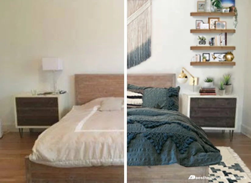 Real Life Rooms: A Master Bedroom Done in Blues