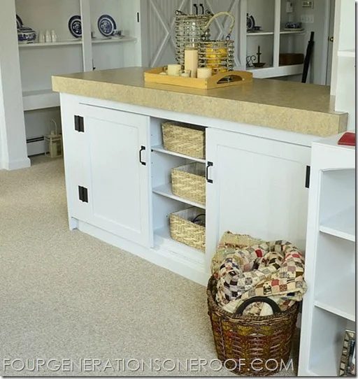 Four Generations One Room mini barn doors