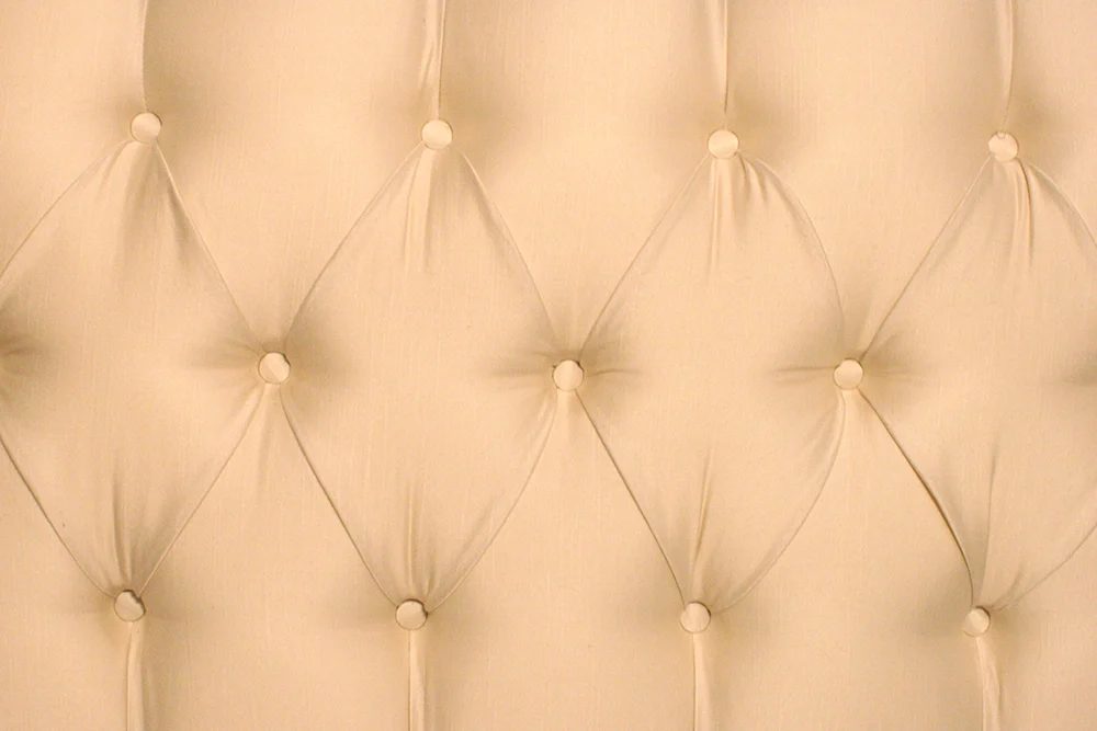 Master beadroom progress, before after tufted headboards curtained wall master bedroom (1)