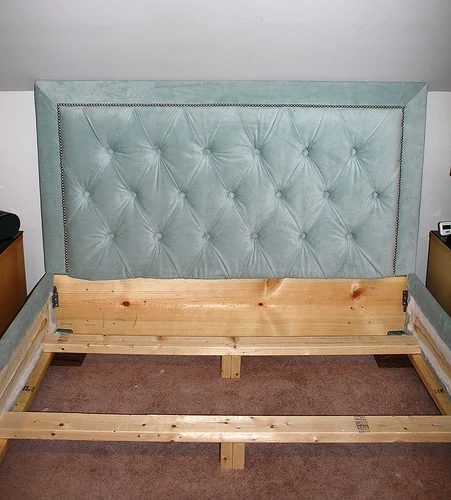 diamond tufted headboard walkthrough