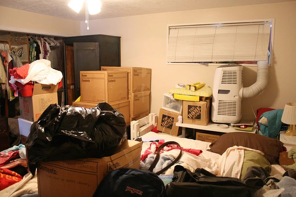 Master beadroom progress, before after tufted headboards curtained wall master bedroom (5)