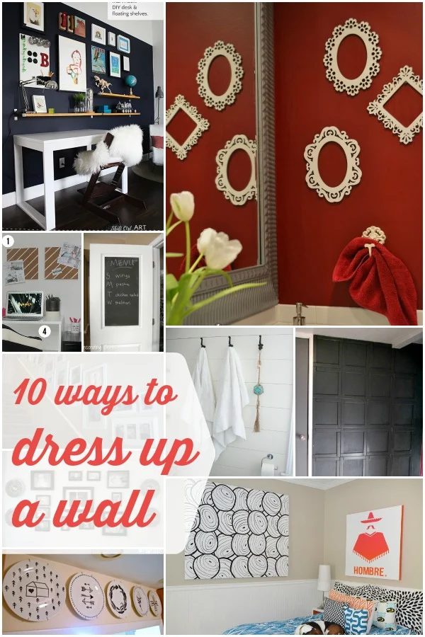 10 Wall Decor options | Bekob.com #decoration #wallart #accentwall