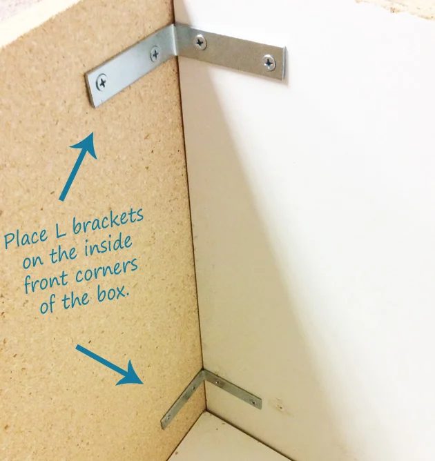 How and where to put the L brackets Bekob.com