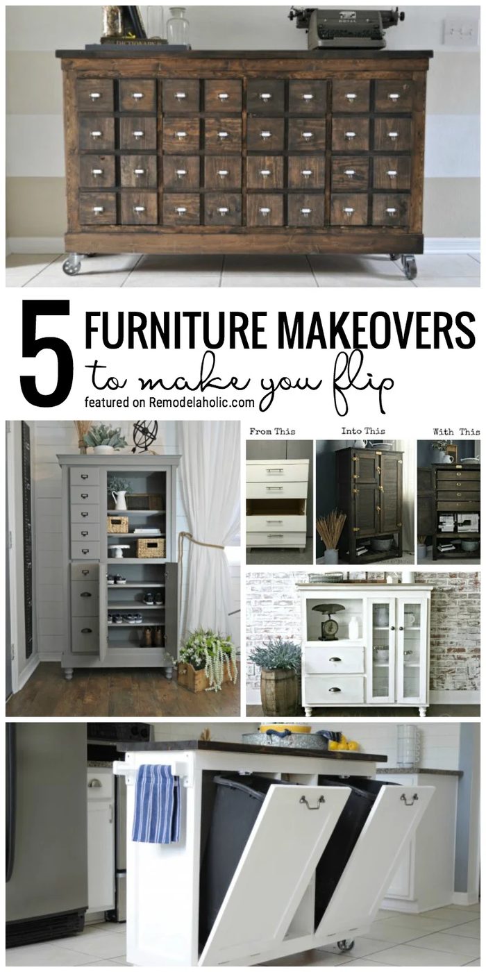 look at These 5 Fabulous Furniture Makeovers To Make You Flip Featured On Bekob.com
