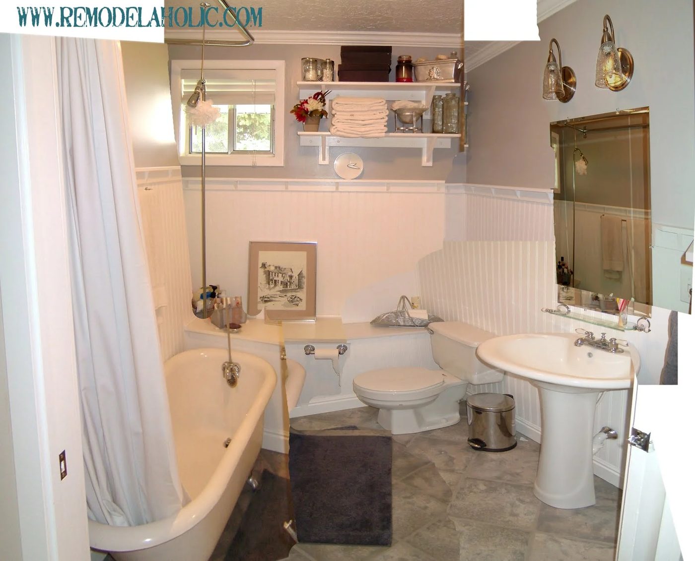 Retro Remodel Logan House Bathroom Renovation #Bekob