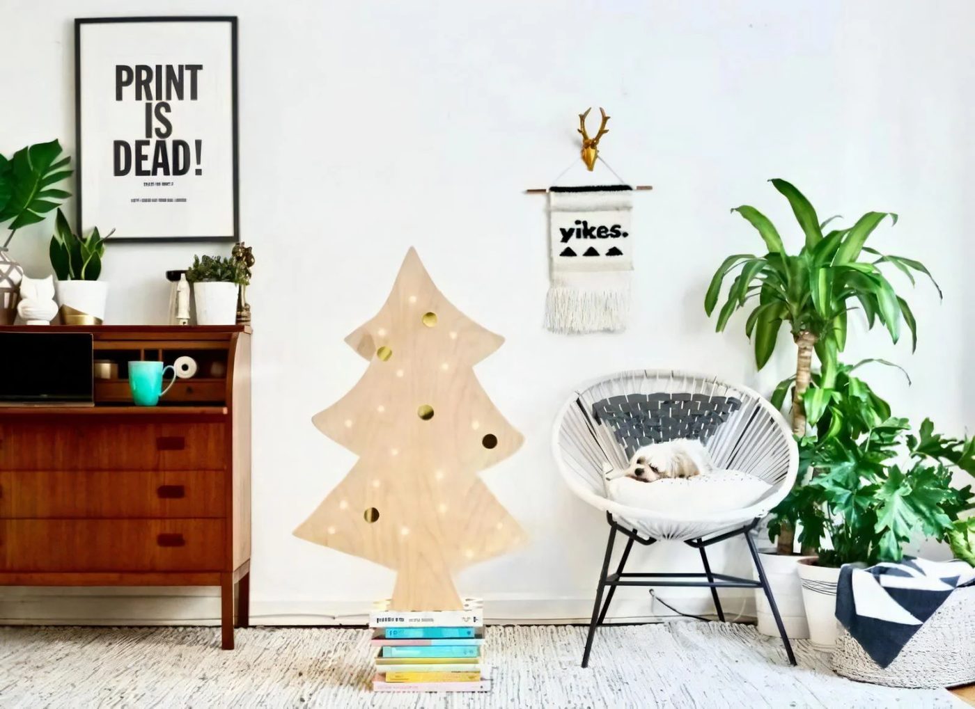 Feat straightforward Minimalist Scandinavian Style Handmade Lighted Plywood Christmas Tree Best Friends Pizza Club Featured On @Bekob 113831