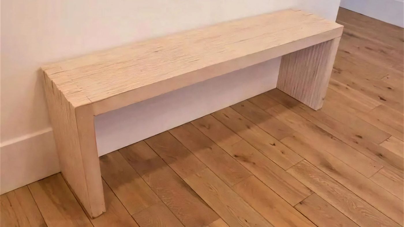 Handmade Modern Plywood Bench walkthrough Half Lap Construction @Bekob 1 122133