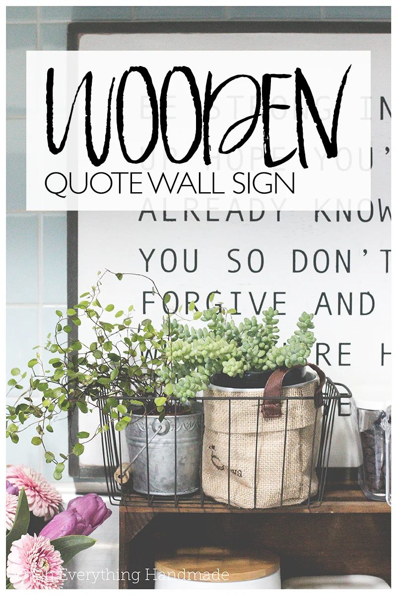 Finished project Wall art wooden sign Featured