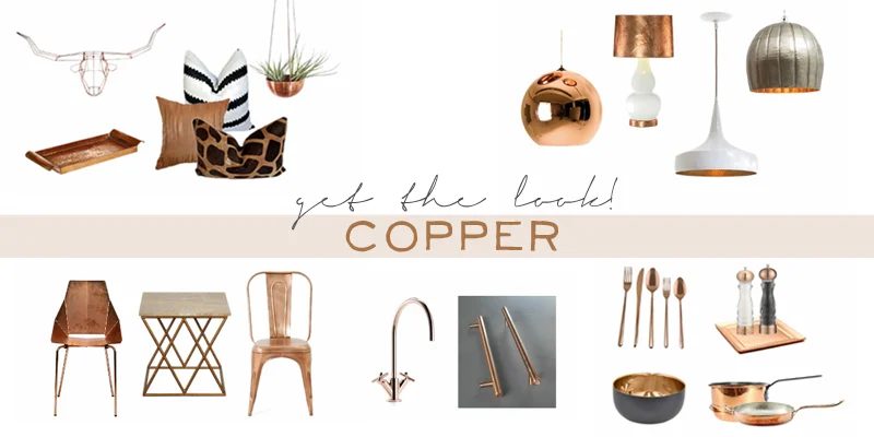 Get The Look: Decorating with Copper