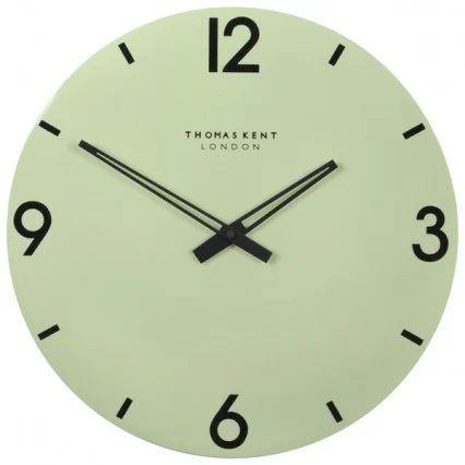 Mint And Copper Kitchen Clock