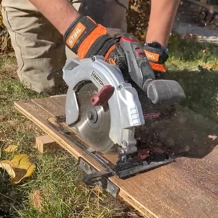 Circular Saw Rip Cut