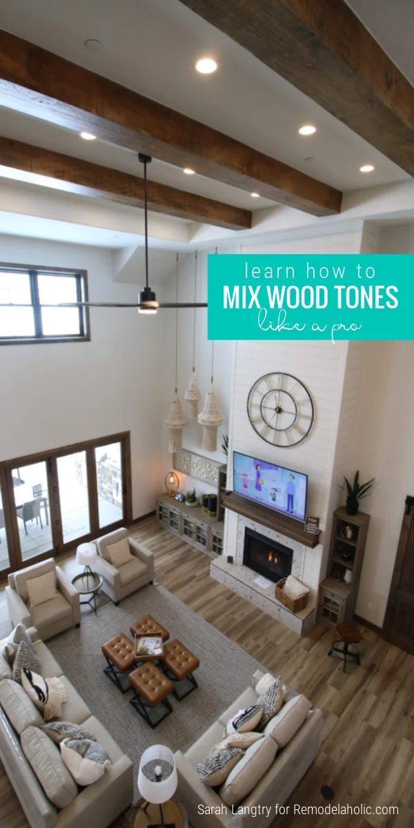 Learn How To Mix Wood Tones Like A Pro, Living Room, Bekob
