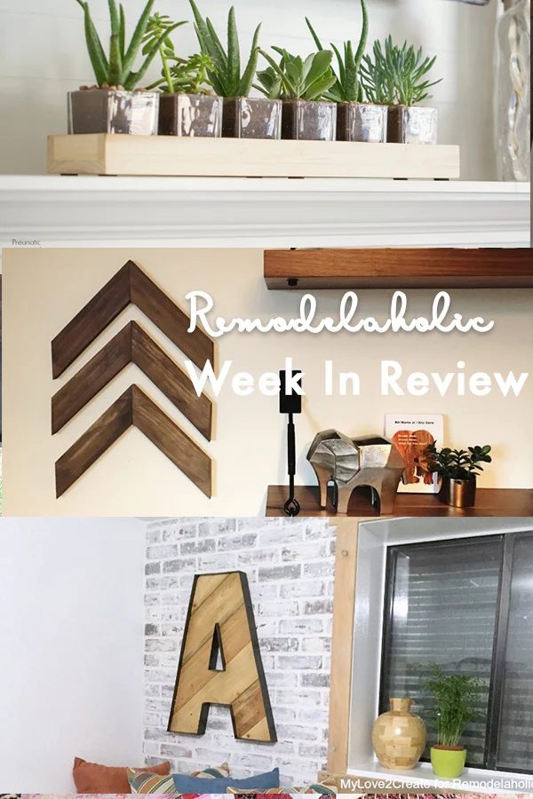 (4.15.2018) Weekly Digest #15 straightforward Handmade Wooden Arrow, A Long Wood And Glass Planter Centerpiece + 4 Reclaimed And Scrap Wood Projects