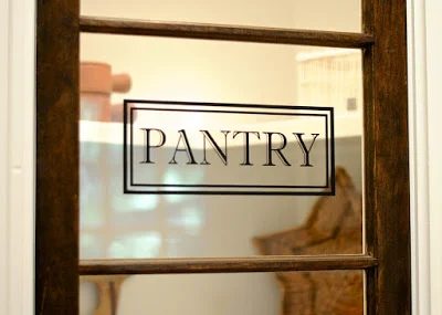 7 Glass Pantry Door In Kitchen, By SoPo Cottage Featured On @Bekob