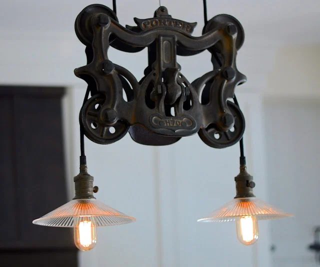 11 Retro Lighting In Renovated Kitchen, By SoPo Cottage Featured On @Bekob