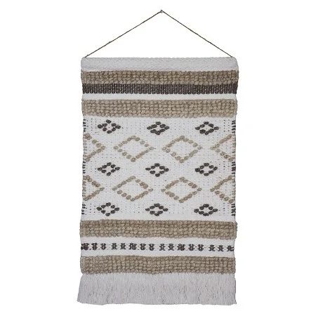 Modern Coastal Bedroom Woven Wall Hanging