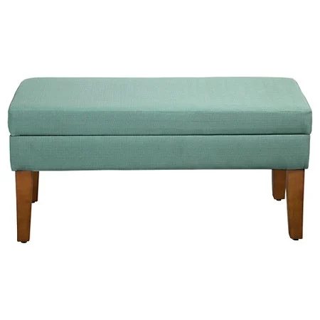 Modern Coastal Bedroom Storage Bench