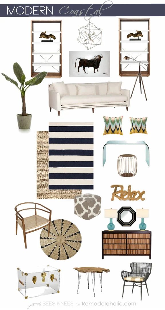 Modern Coastal Inspiration from Bekob.com