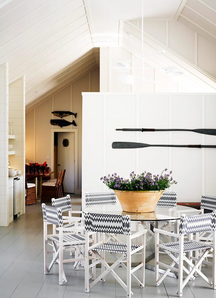 Modern Coastal Dining Room at Bekob.com