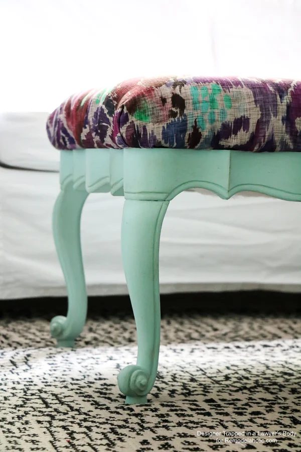 straightforward upholstered bench walkthrough!
