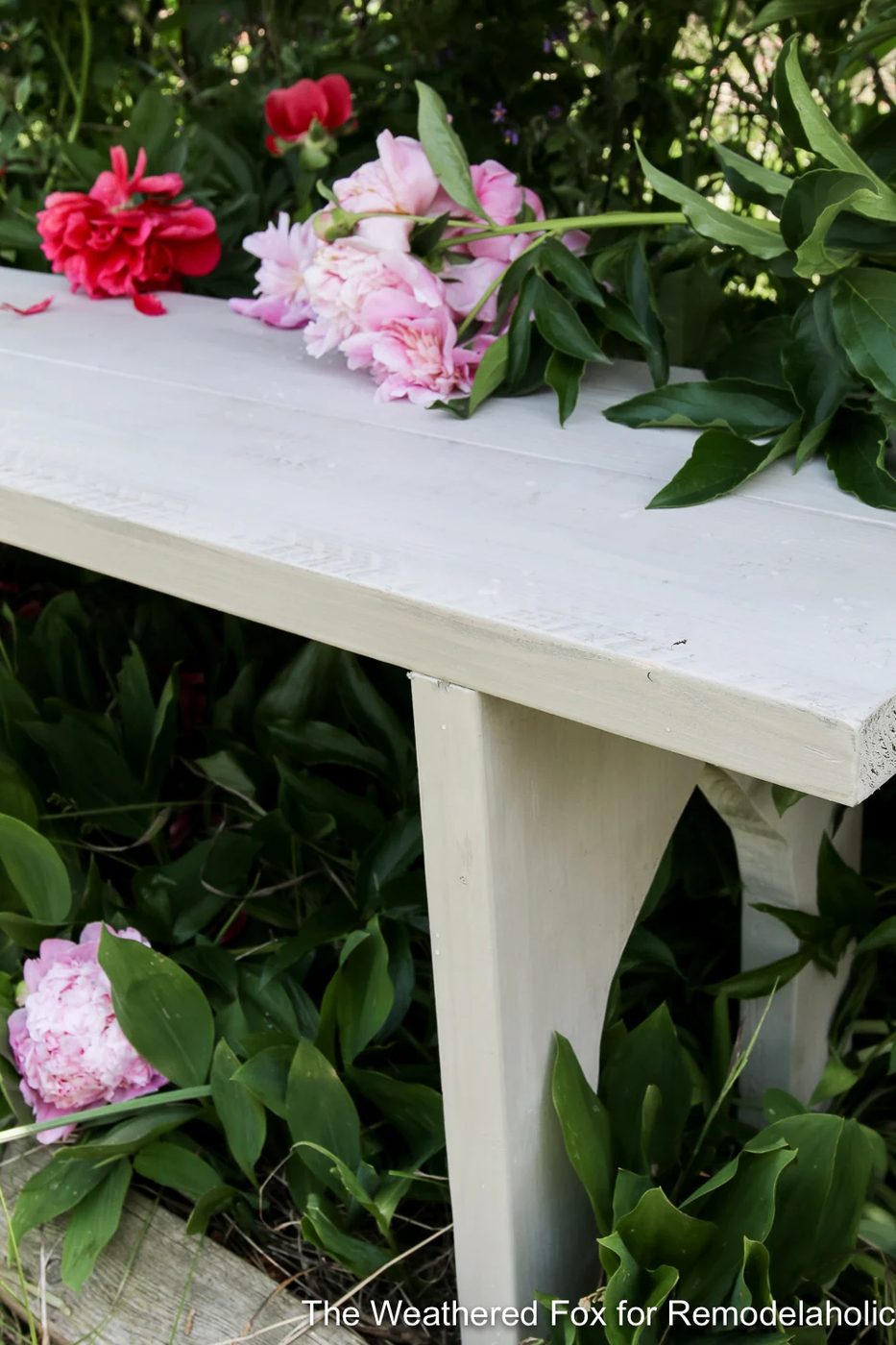 straightforward Farmhouse Bench From Inexpensive Lumber Bekob The Weathered Fox 21