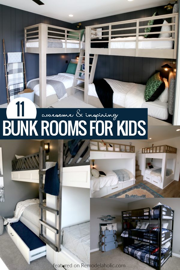 11 solid And Inspiring Bunk Rooms For Kids #Bekob