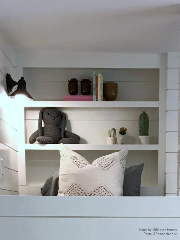Built In Shelving In Built In Bunkbeds Home By Millhaven Homes And Four Chairs Design 2018 Utah Valley Parade Of Homes Featured On Bekob