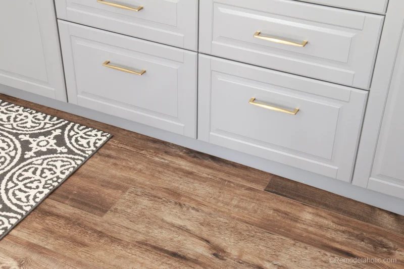 A new project, with NEW luxury vinyl wood plank floors!!