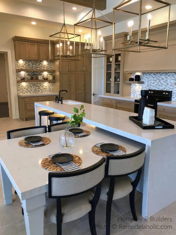 Modern Farmhouse Kitchen options, Eat In Bar Island Table UV18 H33 Bekob