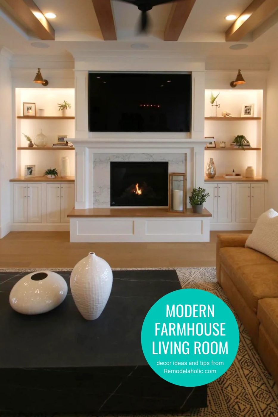 Modern Farmhouse Living Room Decor options
