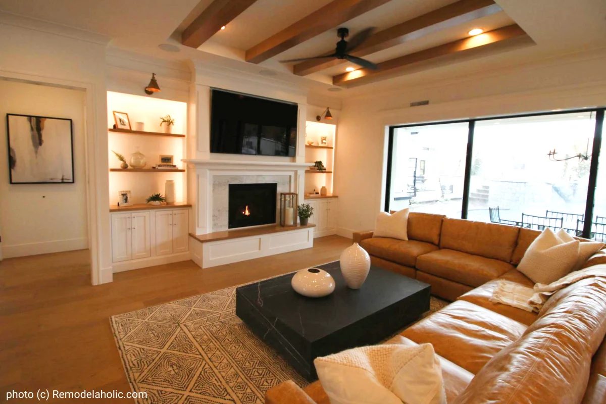 Get This Look: 5 Modern Farmhouse Living Room Design options