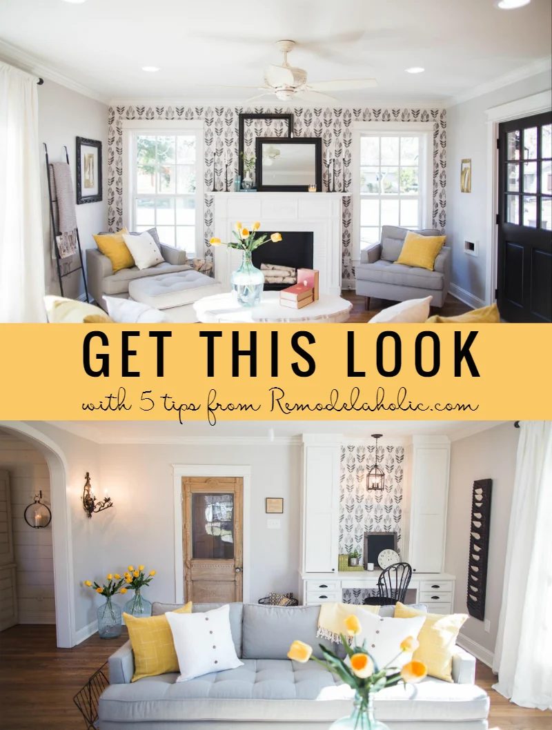 Get This Look Contemporary Farmhouse Living Room Fixer Upper Chicken House @Bekob Cro