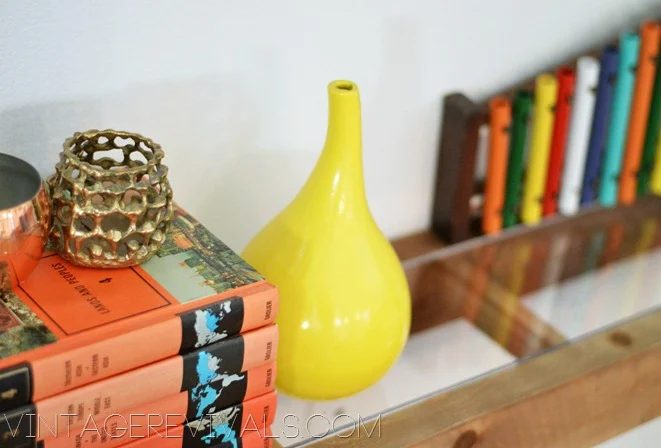 Vintage Revivals, floating industrial shelves