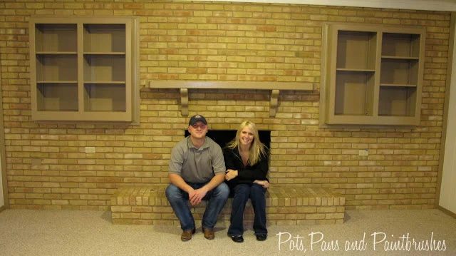 mantel before