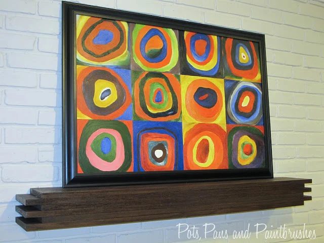 floating mantel shelf