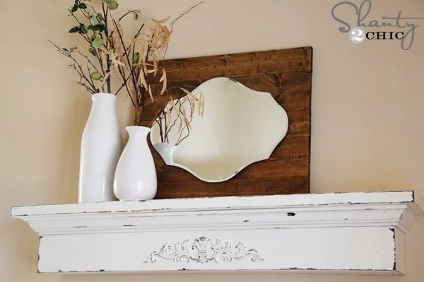 Shanty 2 Chic, floating mantel ledge shelf