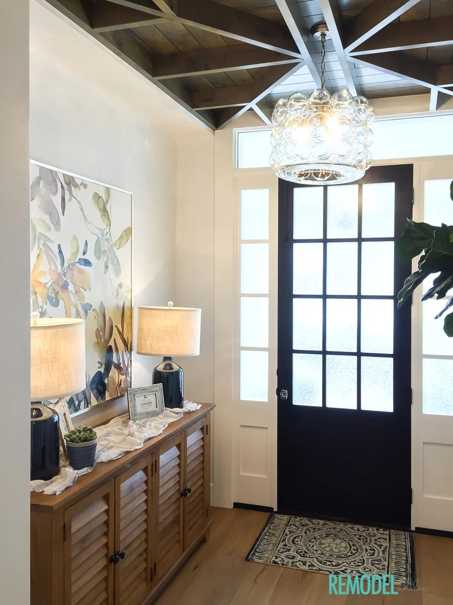 Get This Look: A Transitional Entryway