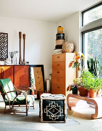 Modern Southwest inspired decorating