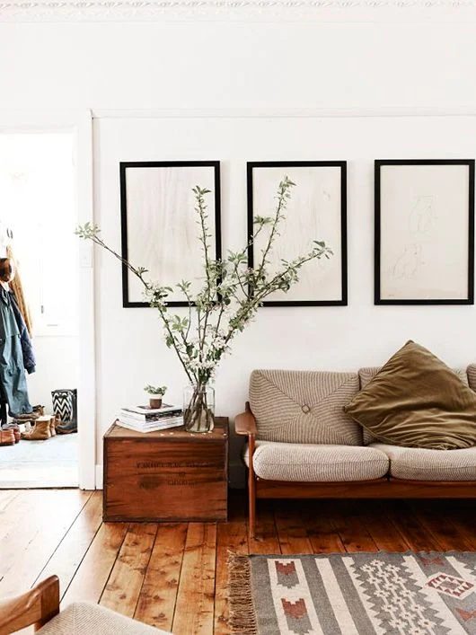Modern Southwest inspired decorating