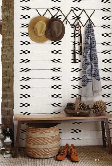 Modern Southwest inspired decorating