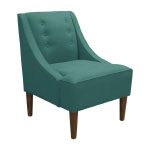 Modern Bekob Xmas Teal Chair