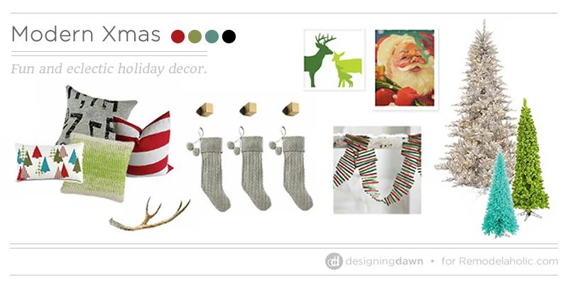 Modern Xmas – Fun & Eclectic Holiday Decor