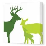 Modern Bekob Xmas Deer Art