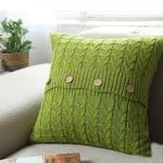 Modern Bekob Xmas Green Pillow
