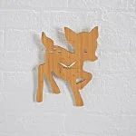 Modern Bekob Xmas Deer Clock