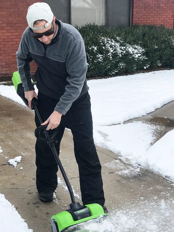 Cordless Electric Snow Shovel @Bekob 3